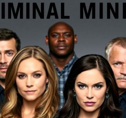 Köpfe und Schultern der Hauptdarsteller von Criminal Minds