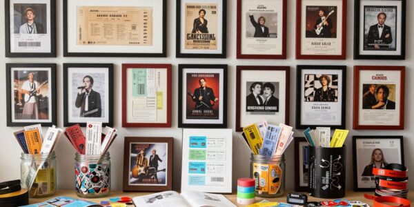 Konzertkarten kreativ aufbewahren: Ideen für Sammler